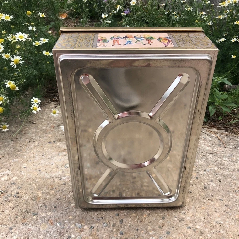 Vintage Lebkuchen Schmidt Biscuit Tin - German Treasure Chest
